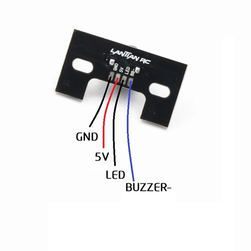 Лучшая сделка Lantian WS2812B LED + 5 В активный зуммер для NAZE32 CC3D F3 F4 Контроллер полета FPV