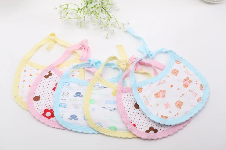 Хлопковые нагрудники для младенцев мальчиков и девочек вышитая слюна полотенца