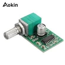 Mini 5V Audio Digital Amplifier Board PAM8403 Support USB Powered Two Channel Stereo Amp 3W+3W with 