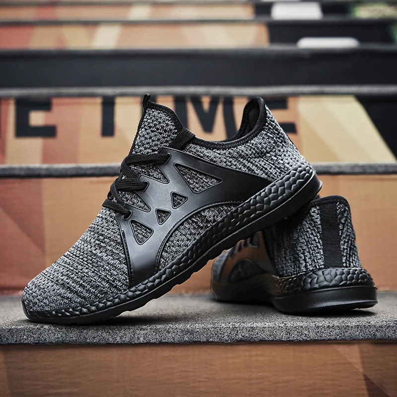 2018 Outdoor for adult men road running jogging walking sports shoes high-quality Athietic Breathable mesh male sneakers | Спорт и