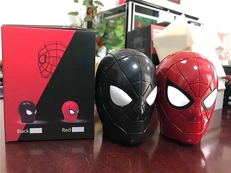 Spider-Man Bluetooth динамик беспроводной Bluetooth V5.0 сабвуфер с fm-радио TF карта для телефона ПК динамик звук высокой четкости