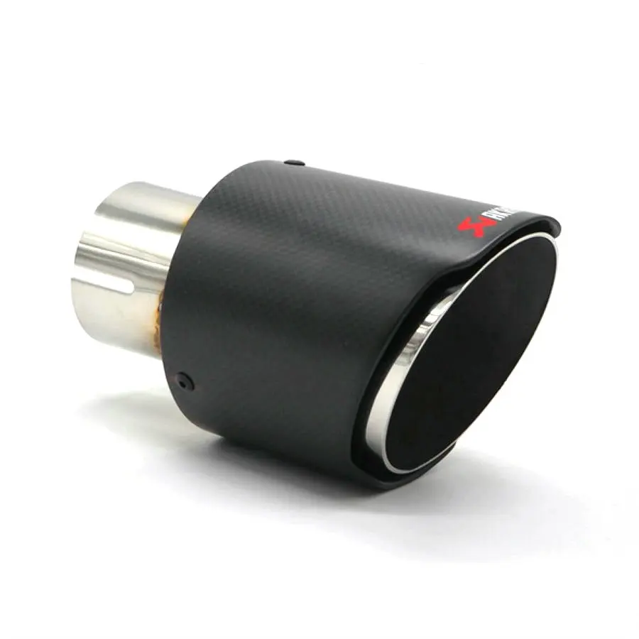 Универсальный автомобильный глушитель Akrapovic из углеродного волокна для