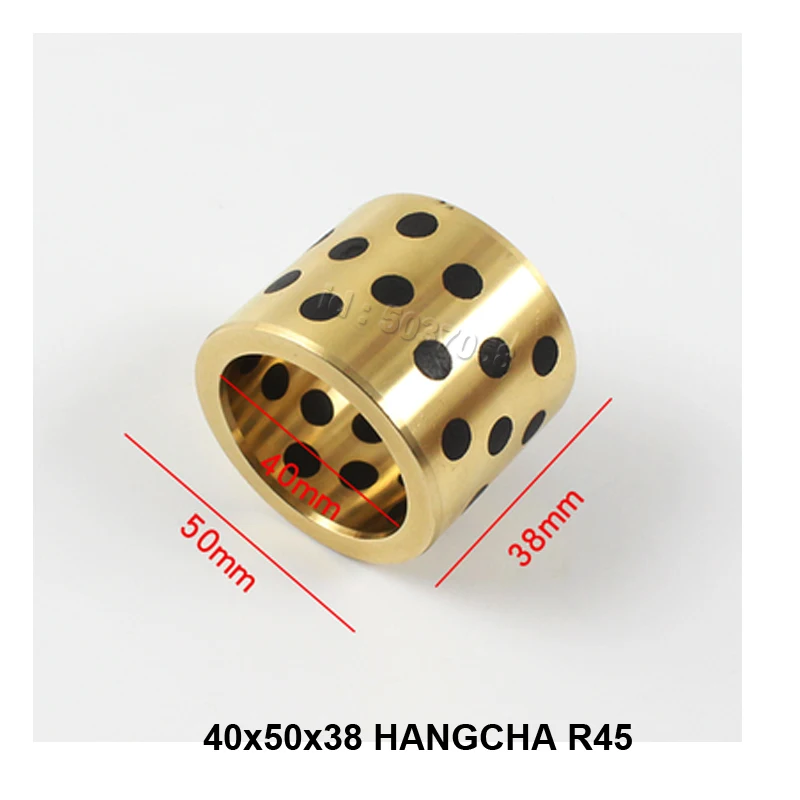 Самосмазывающаяся втулка с графитом 40x50x38 вилочный погрузчик Hangcha R45 тонн медная