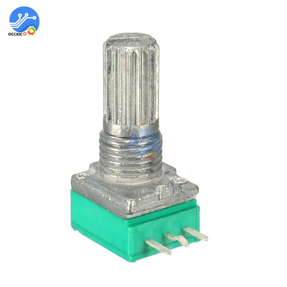1 шт. роторный потенциометр 6 мм|potentiometer rotary|potentiometer linearpotentiometer 6mm |