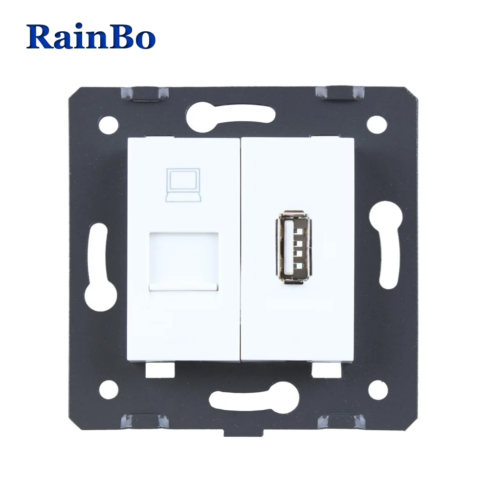Зарядка RainBo источник питания пластиковые материалы аксессуары сделай сам