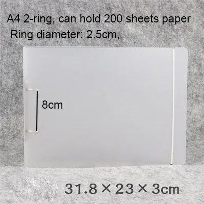 A4 2.5cm rin 2 holes Горизонтальная бумага формата А4, альбомная бумага формата А4. Cornell проверить - Цвет: A4 2.5cm rin 2 holes