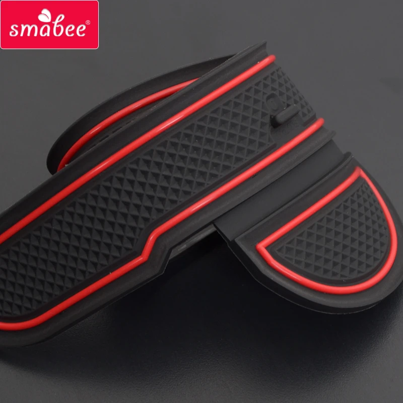 Smabee слот для ворот коврик TOYOTA VIOS YARIS 2014 2015 2016 2017 аксессуары резиновые подставки