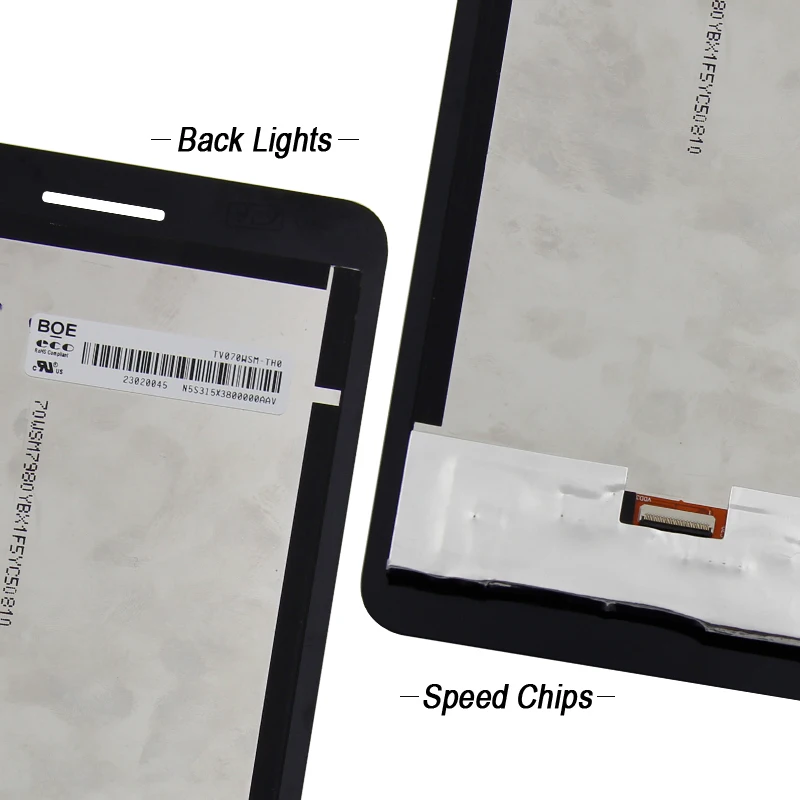Для huawei Mediapad T1-701 T1-701U дисплей Панель ЖК комбо сенсорный экран Стекло сенсор Запчасти для авто