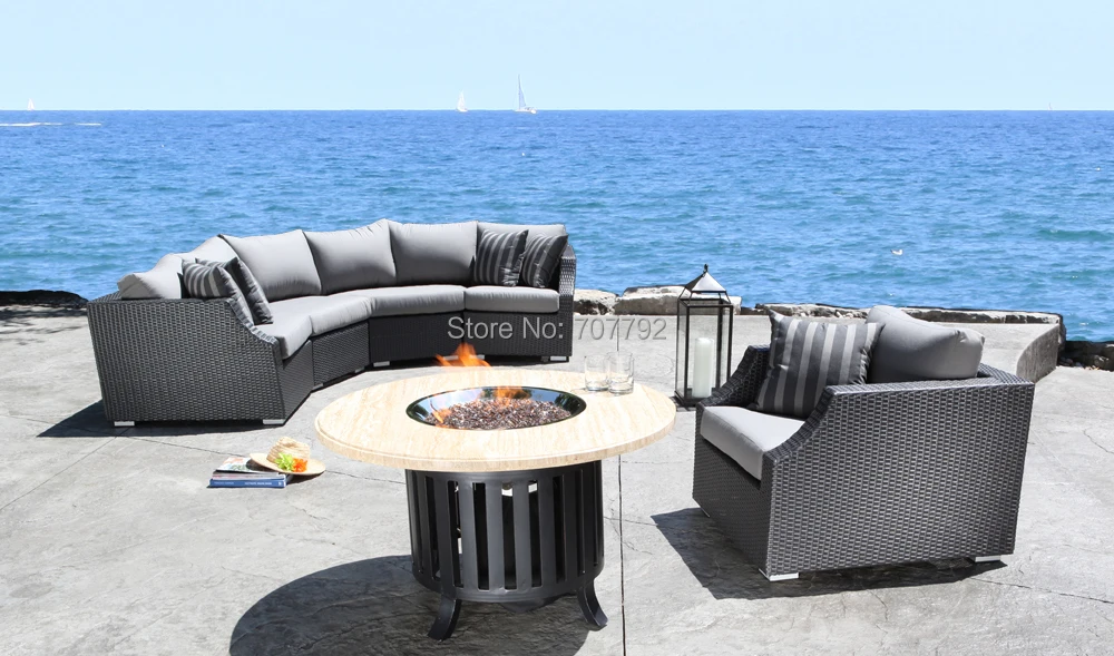 Горячая Распродажа плетеный диван Челси для патио общения|wicker patio|wicker patio setpatio