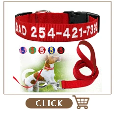 Leather Dog Collar For Large Dogs Reflective Personalized Pet ID Collars Nameplate For Medium Large Pitbull Bulldog Labrador