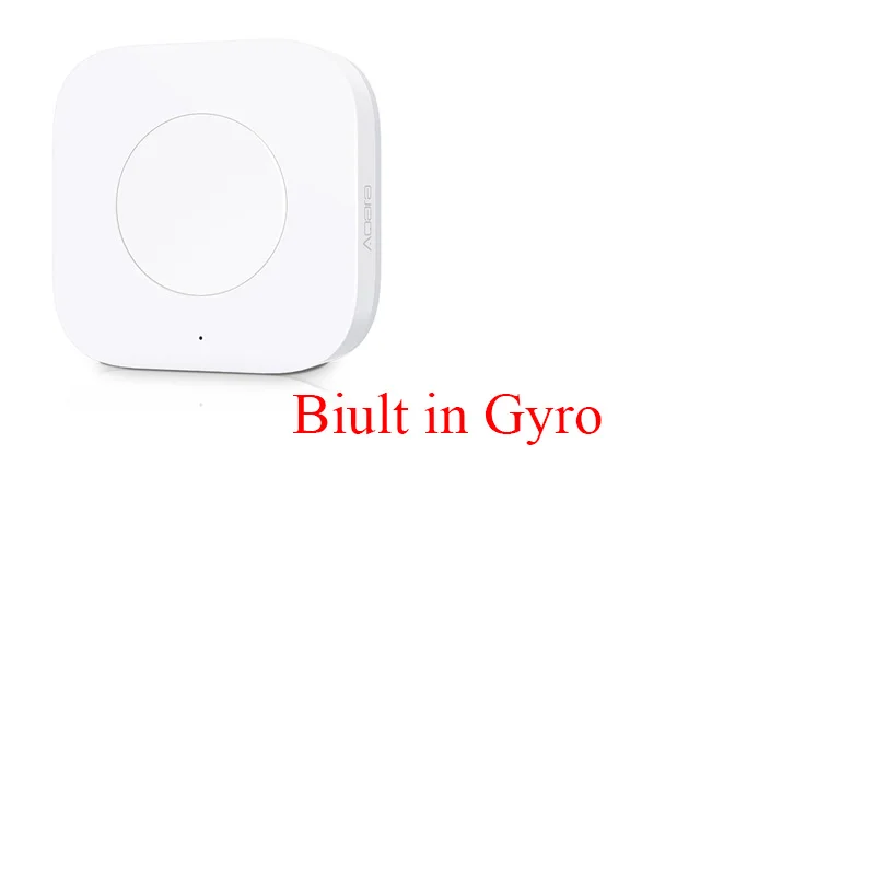 Built in Gyro 1pcs Xiao mi Aqara умный беспроводной переключатель ключ интеллектуальное приложение дистанционное управление ZigBee Беспроводной Встроенный гироскоп для mi Home App - Цвет: Built in Gyro 1pcs
