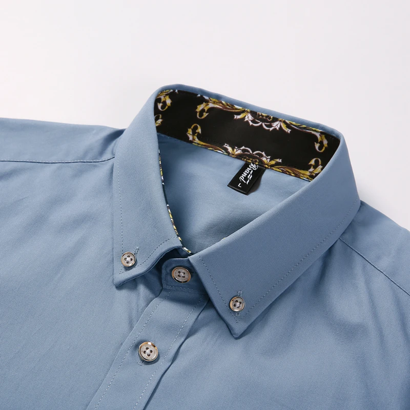 Dudalina Blusa Camisa Social Masculina коктейльные платья с длинными рукавами цветочный приталенный размер плюс мужской
