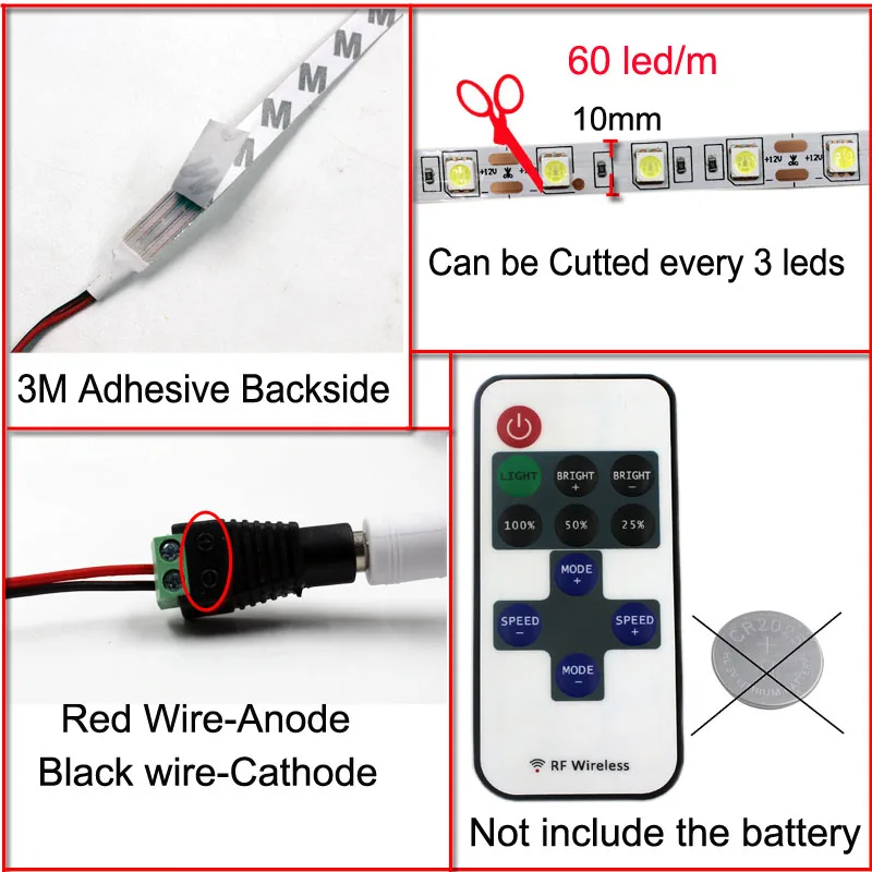 Светодиодная ленсветильник ZGX 5050 60 светодисветодиодный s/m|60 leds/m|5050 led strip lightdiod ribbon