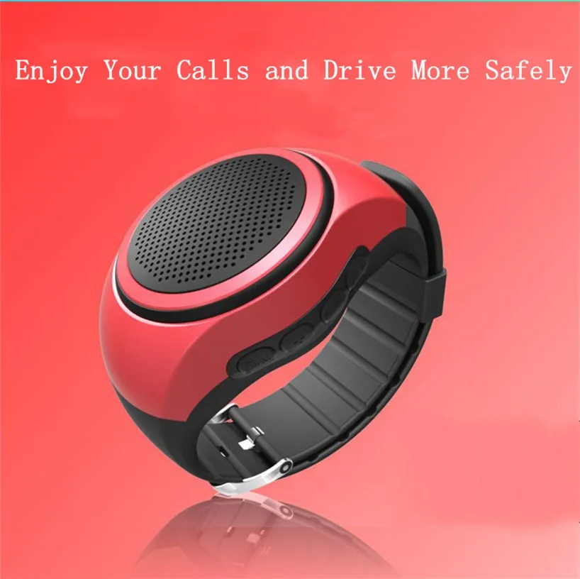 Bluetooth Smart часы Динамик мужчина и женщина Беспроводной мини Поддержка TF AUX для
