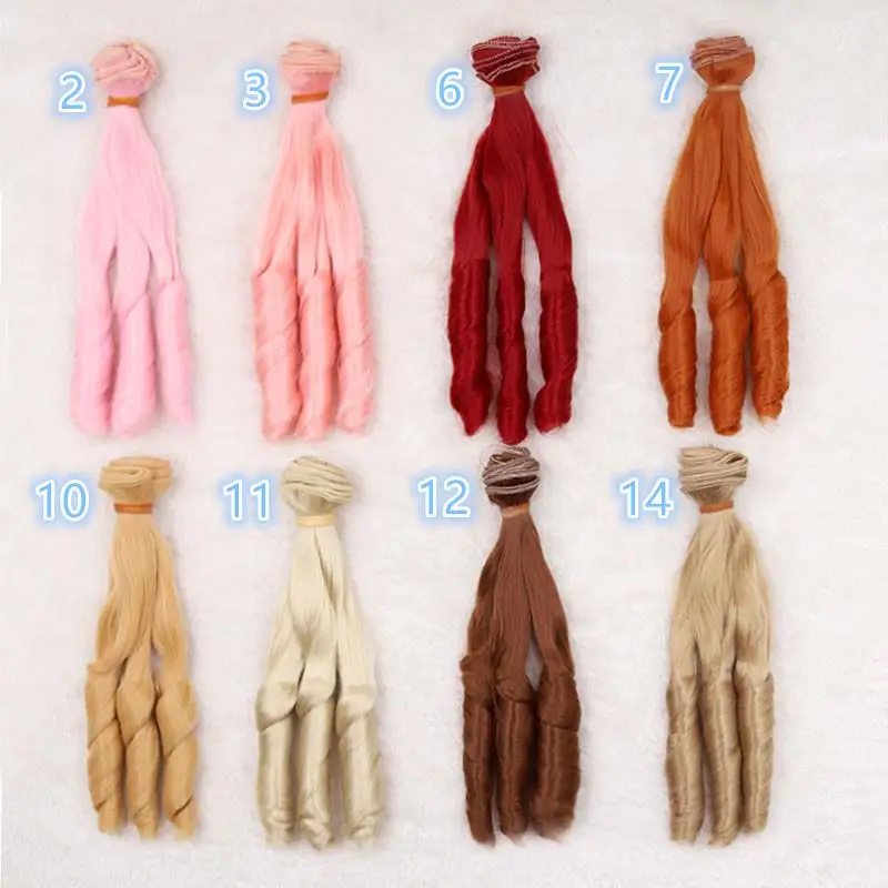 Кукольные парики для волос 15 см BJD sd кукол Ye Luoli Chole кукольные в римском стиле с