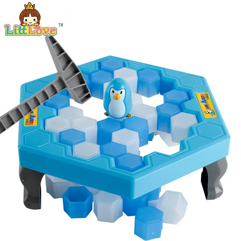 LittLove Penguin ледяной пробой спасите пингвина отличные Семейные игрушки настольная