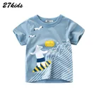 Футболка детская летняя хлопковая с принтом Медведь