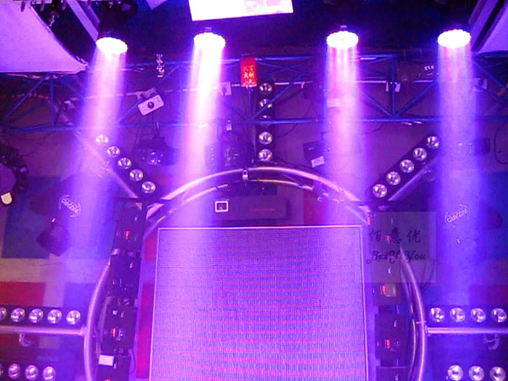 2 шт./лот мытья этапа фон 36 шт. * 15 Вт RGBWA 5In1 Zoom LED движущаяся голова с новой