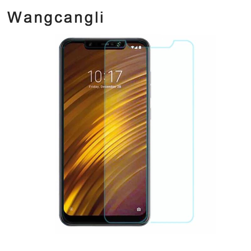 Wangcangli с уровнем твердости 9 H pocophone f1 Стекло Экран Защитная пленка для Xiao mi PocoPhone F1
