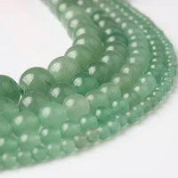 natural green aventurine stone beads 8mm trend beads for jewelry diy making women men hand string necklace supplies