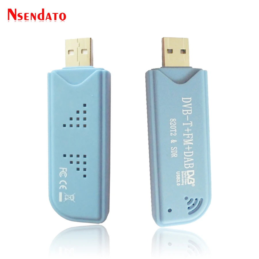 Цифровой RTL2832U и R820T2 USB2.0 Смарт DVB-T SDR ТВ-палка тюнер DVB-T+ FM+ DAB RTL SDR ТВ приемник ключ с антенной для windows