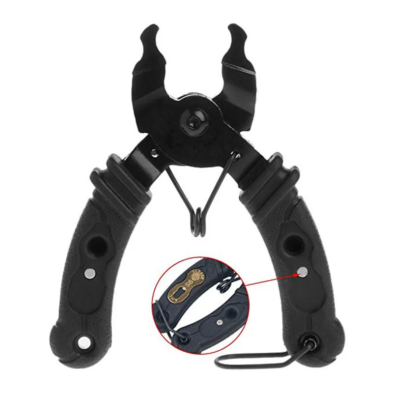 Mini Bike Bicycle Open Close Chain Magic Buckle Removal Repair Tool Master Link Pliers Cycling Instrument for Repairing HandTool | Спорт и