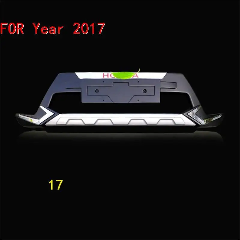 Number 18 Automovil автомобильные декоративные тюнинговые задние диффузор Передние Губы автомобильные бамперы 07 08 09 10 11 12 13 14 15 16 17 для Honda CRV - Цвет: Number 18