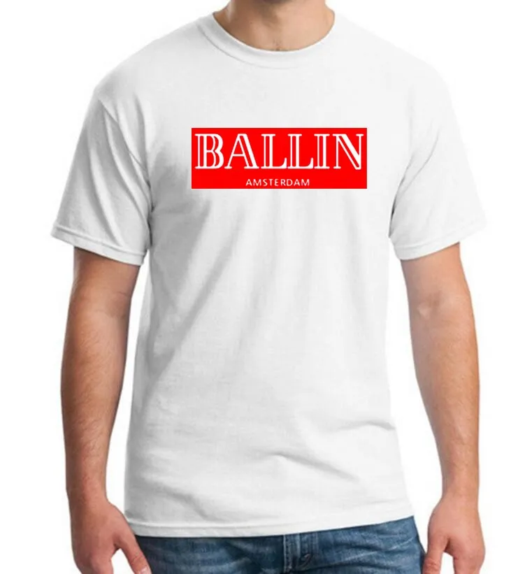 Ballin футболка сексуальный юмористический колледж вечерние мужские футболки из
