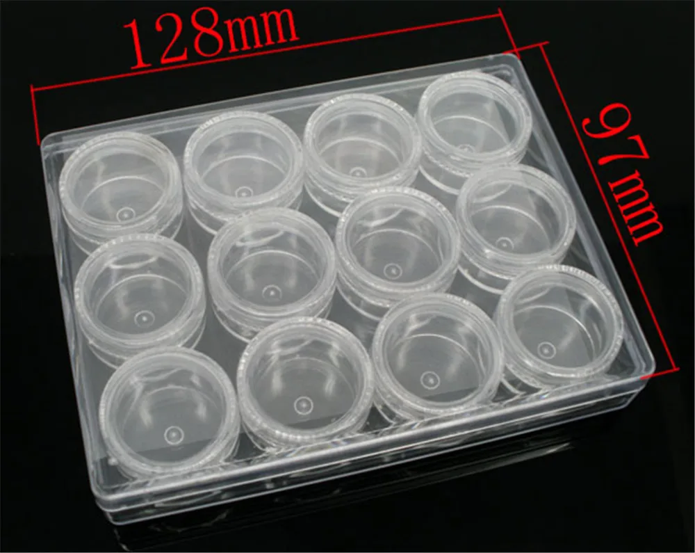 DoreenBeads 1 комплект (12 шт.) прозрачная витрина для хранения 30 мм x 17 (B06223) yiwu|box oven|boxbox