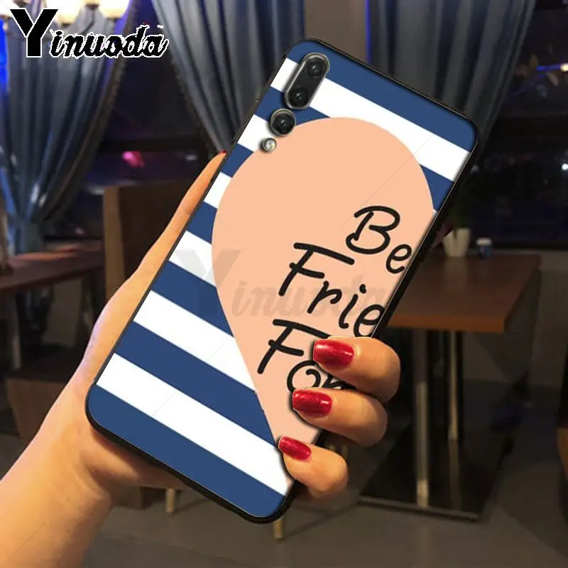 Чехол Yinuoda BFF для пары чехол телефона с лучшими друзьями huawei p20 pro p20lite nova 3i mate20 honor8x