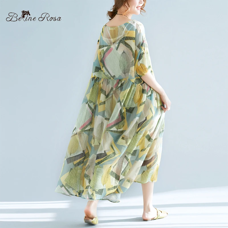 Женское летнее платье с принтом BelineRosa Повседневное модель XMR00055 лето 2018|summer dress|women