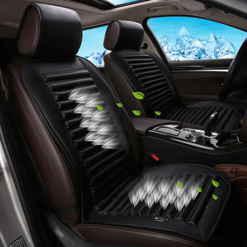 Built-In Fan Cushion Air Circulation Ventilation Car Seat Cover For Mazda 3/6/2 MX-5 CX-5 CX-7 Series