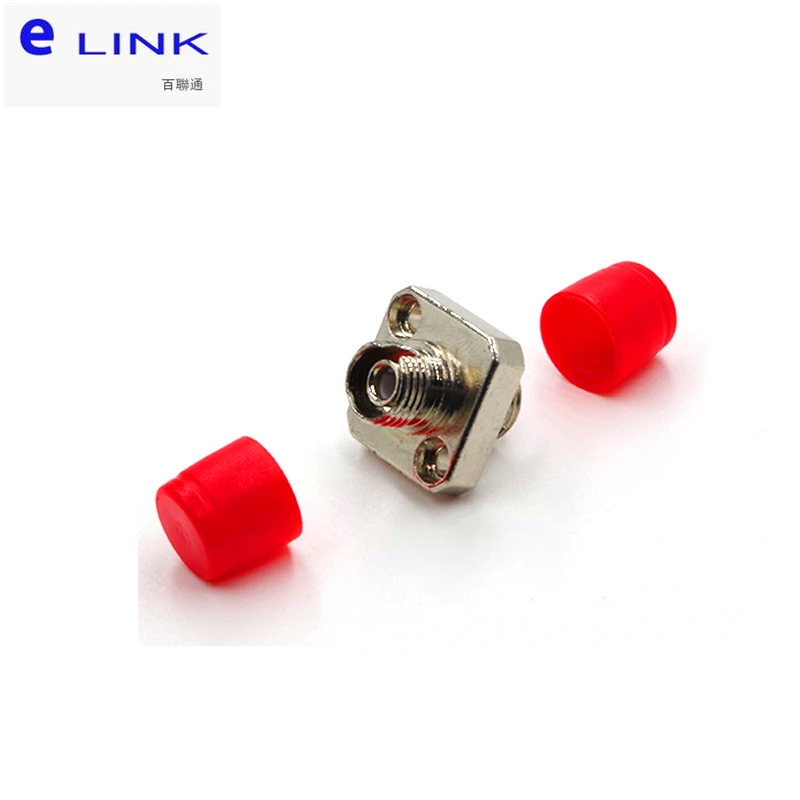 FC оптоволоконный квадратный адаптер металлический однокорпусный Тип SM ММ APC