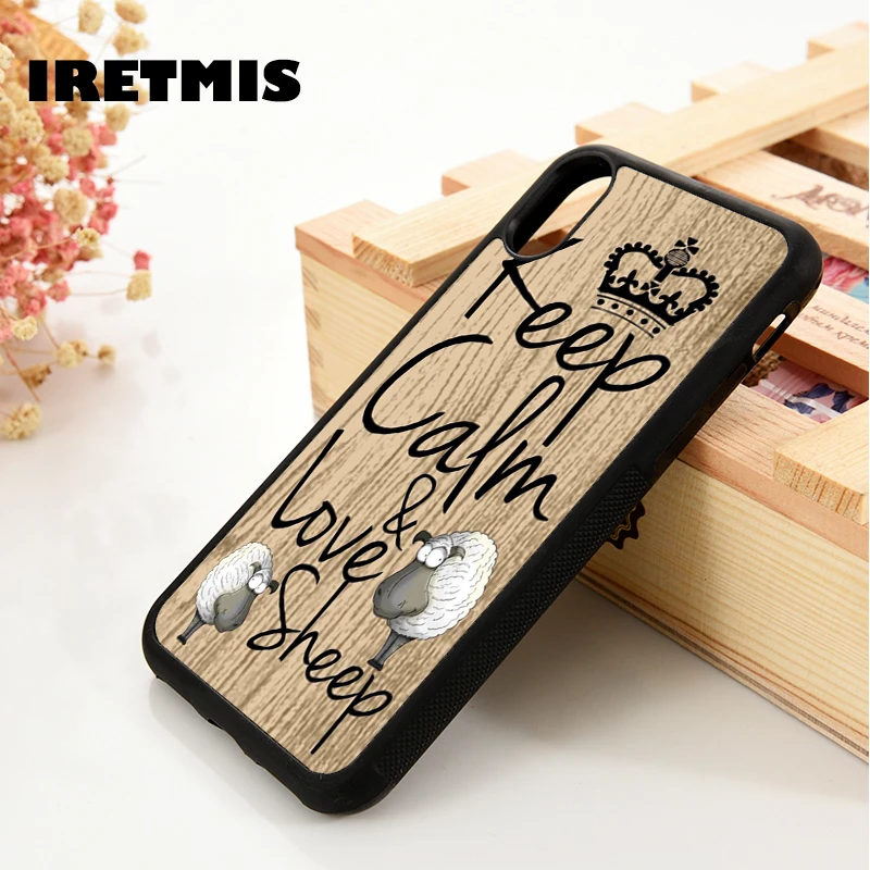 Iretmis 5 5S SE 6 6S силиконовый чехол для мобильного телефона iPhone 7 8 plus X Xs 11 Pro Max XR и