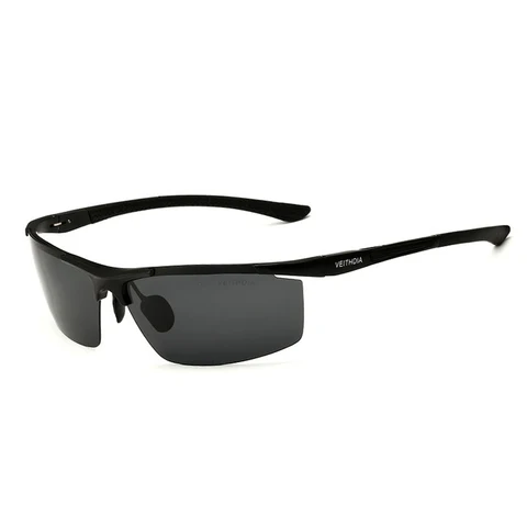 VEITHDIA мужские дизайнерские очки, модные солнцезащитные очки, поляризационные, защита UV400, классические, уличные, для вождения, солнцезащитные очки для мужчин 6588