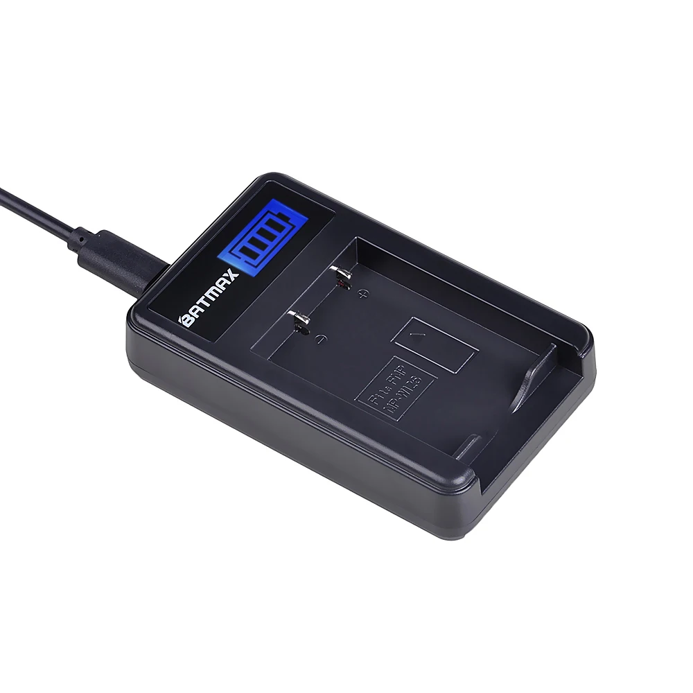 Зарядное устройство USB для Fuji зарядное с ЖК-дисплеем батареи NP W126 HS50 HS35 HS33 HS30 EXR XA1