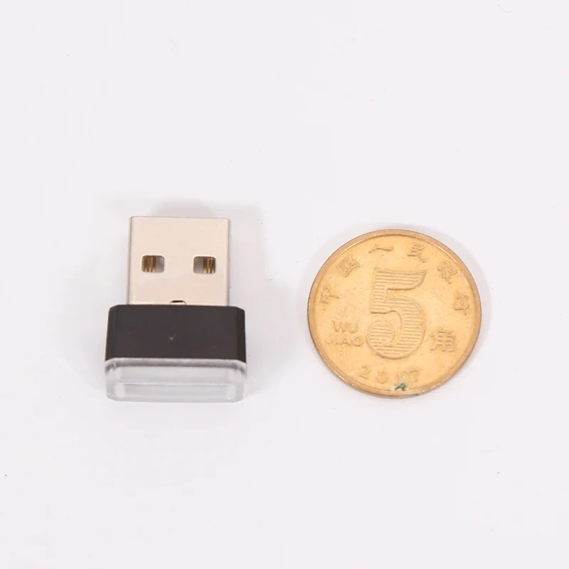 USB LED мини беспроводной Автомобильный интерьер окружающее освещение атмосфера