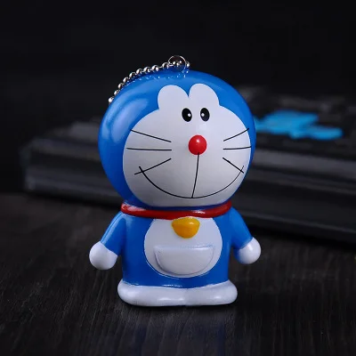 16 Милый мультфильм Doraemon девушка игрушки меховой шар помпон помпоны брелок для женщин кожаный ремешок металлический брелок для ключей цепи Автомобильная сумка Шарм D33 - Цвет: 16
