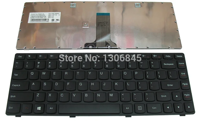 

Новая клавиатура SSEA для ноутбука Lenovo G400 G405 G490, клавиатура US