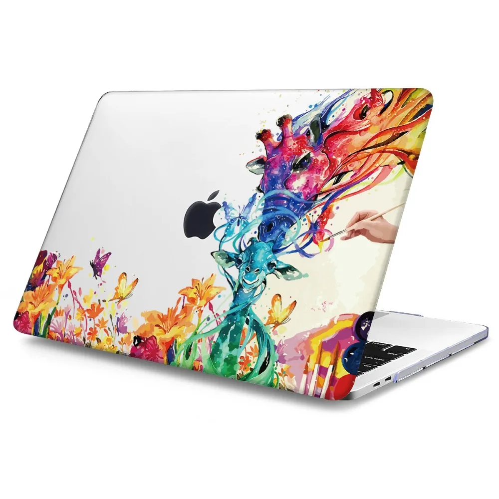 Batianda чехол для MacBook Air 11 13 дюймов A1932 и Pro retina 1" 15" Touch Bar PC ноутбук жесткий корпус Защитная кожа