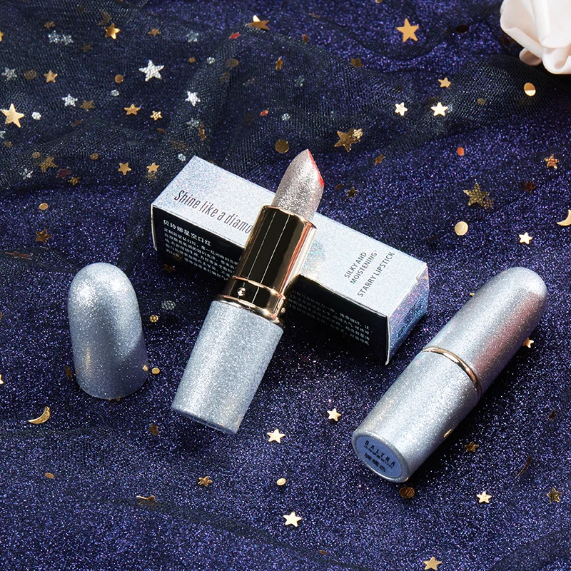 Блестящая Помада для губ водостойкая стойкая блестящая макияжа