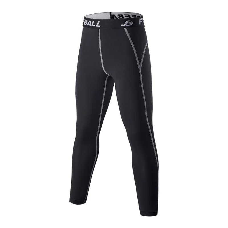 Спортивные 2018 мужские легинсы для бега Детские компрессионные колготки занятий