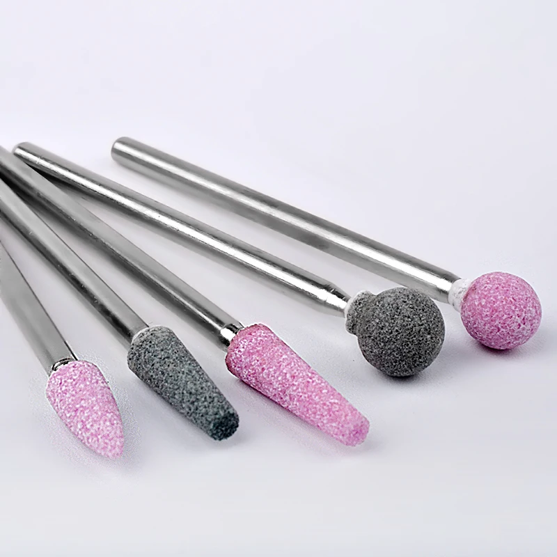 Nail Art Drill Bit Quartz Stone Rotate Cuticle Clean Cutter File Milling For Electric Manicure Machine Pedicure Tool Accessories | Красота и