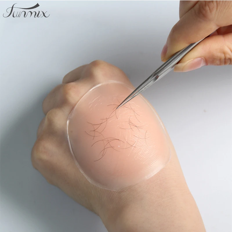 6 см круглые силиконовые многоразовые подушечки для ресниц поддон инструмент