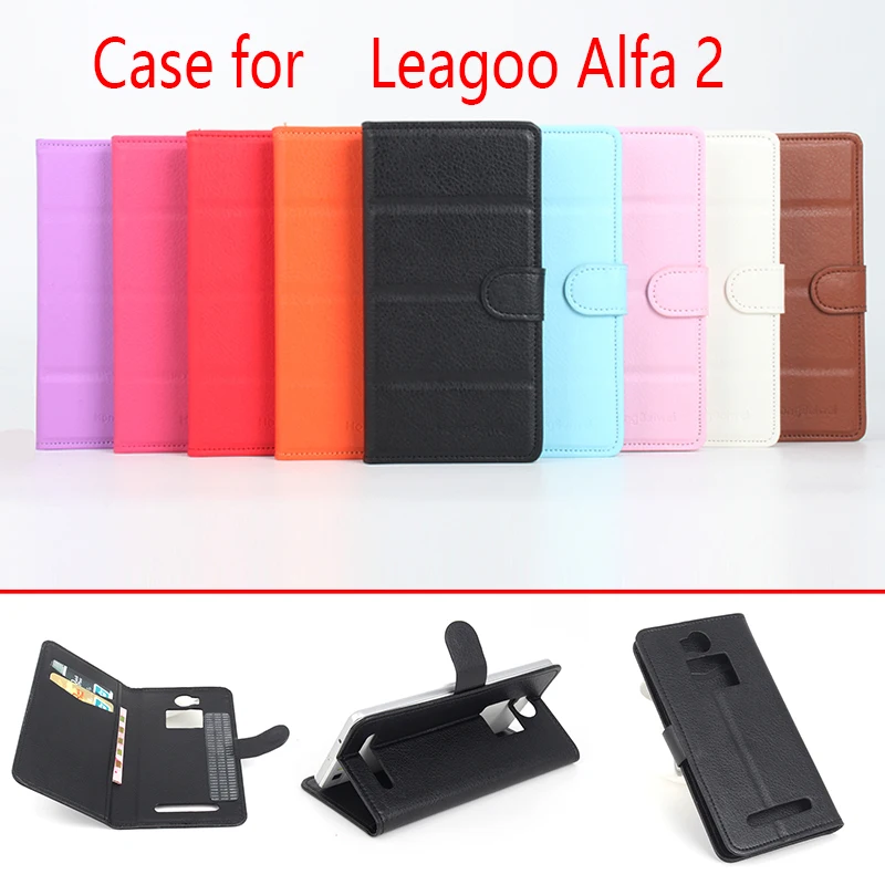 Шлепанцы из искусственной кожи бумажник чехол для leagoo Альфа 2 телефона Folio