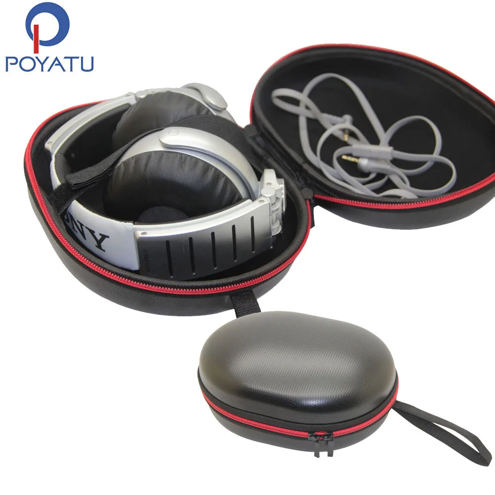 Наушники poyatu чехол портативный для sony MDR XB920 MDRX10 MDR-XB920 MDR-X10 MDRXB920 X-Series над футляром для хранения наушников