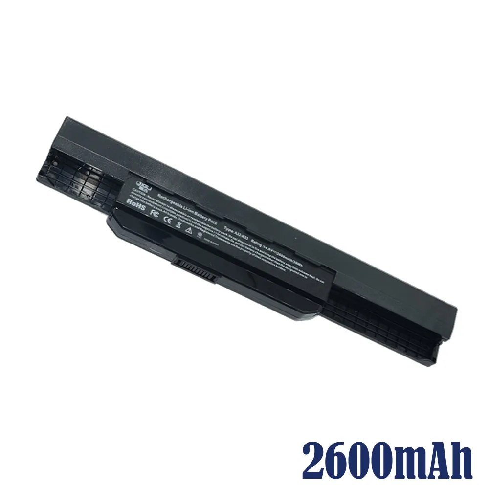JIGU Аккумулятор для Asus K43SV K53 A43 A53 A53SV K43 K43E K43J ноутбука K43S K53E K53F A53S A53z K53J K53S K53SV K53T|laptop