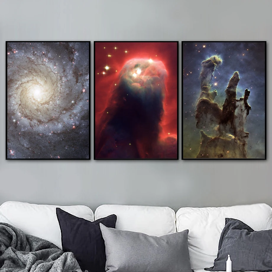

Abstract Universe Nordic Posters And Prints Wall Art Canvas Painting Landscape Wall Pictures For Living Room Home Decor
