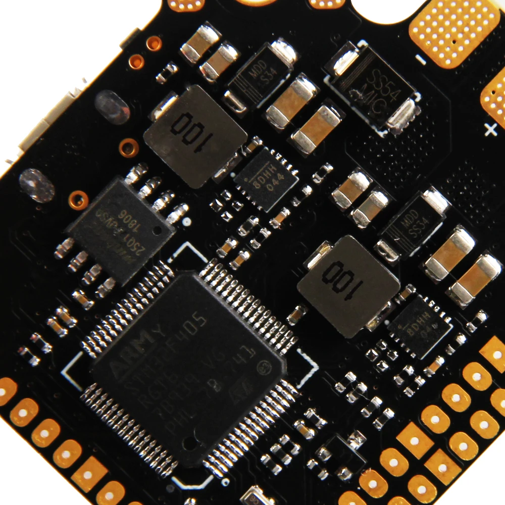 Новый Полетный контроллер DALRC F405 AIO высокого качества MCU STM32F405RGT6 Встроенный OSD BEC 9