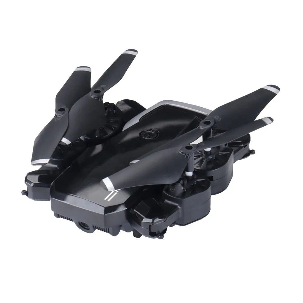 Black Wi-Fi FPV Дрон Квадрокоптер с дистанционным управлением с 2.0MP HD Камера 4 канала 2,4 ГГц 6-гироскоп для детей Дроны с Камера hd дроны profesionales - Цвет: Black